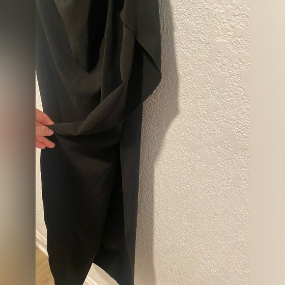 Vince Camuto Black Evening Dress with side slit - Picture 6 of 8